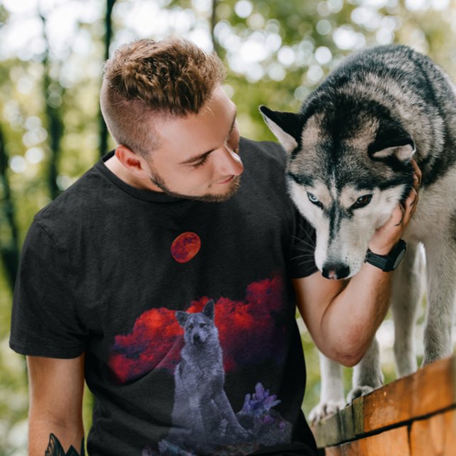 Oh Wolf Moon | Goth T-Shirt (Creator Uploaded)