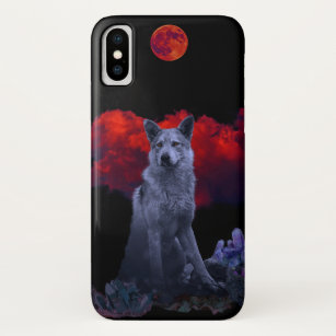 Oh Wolf Moon   Goth Werewolf iPhone / iPad case