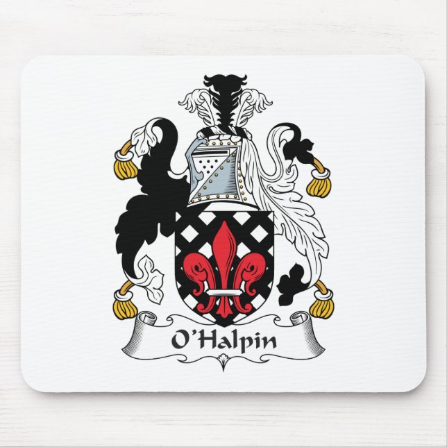 O'Halpin Family Crest Mouse Pad (Front)