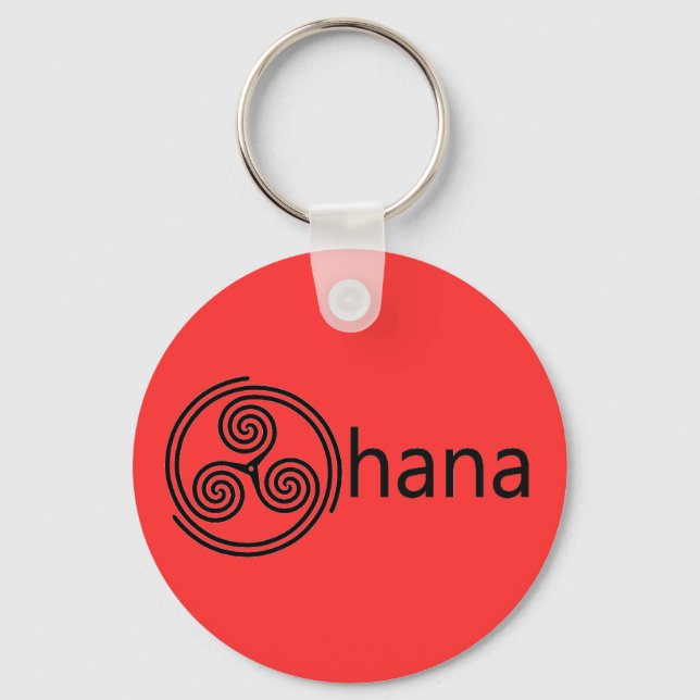 Ohana -- Family Key Ring (Front)