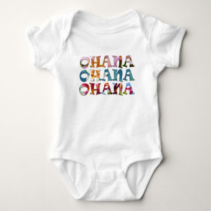 Ohana ohana ohana baby bodysuit