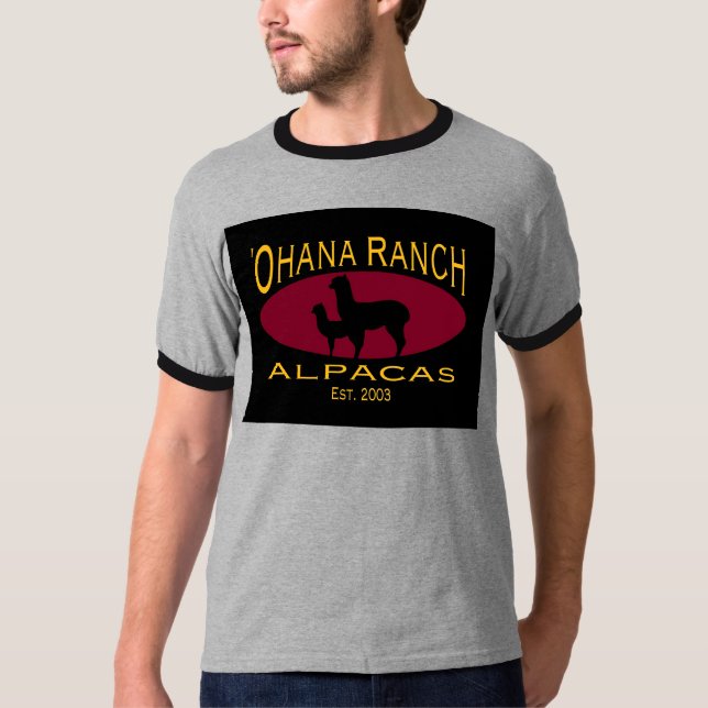 Ohana Ranch Ringer T-Shirt (Front)