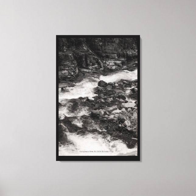 Ohanapecoshs River, WA Canvas Print (Front)