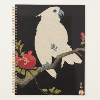 Ohara Kosen Cockatoo and Pomegranate Planner