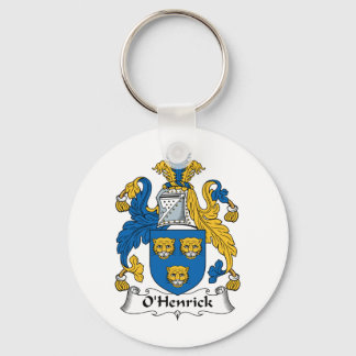 O'Henrick Family Crest Key Ring