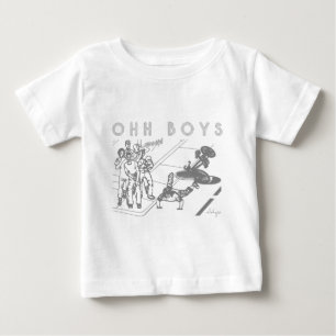 Ohh Boys - bike hits manhole Baby T-Shirt