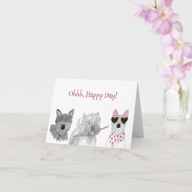 Ohh Happy Day!  Card (Orchid)