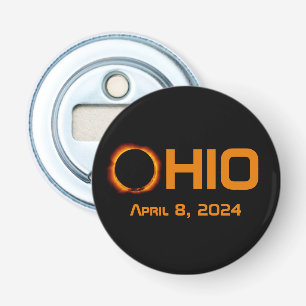 Ohio 2024 Total Solar Eclipse Bottle Opener