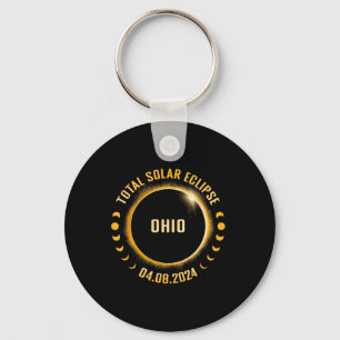 Ohio 2024 Total Solar Eclipse  Key Ring