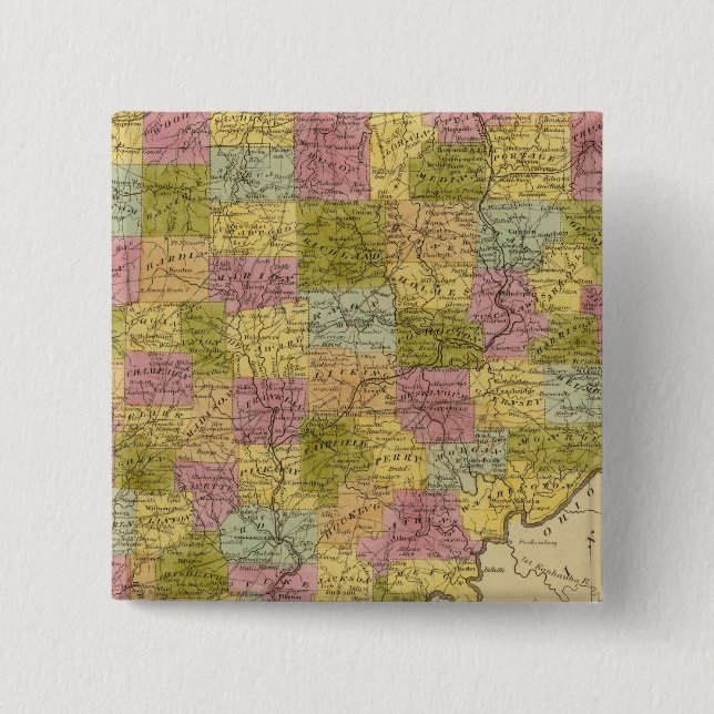 Ohio 3 15 cm square badge (Front)