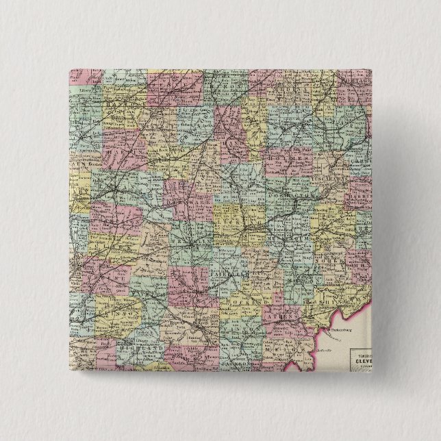 Ohio 6 15 cm square badge (Front)