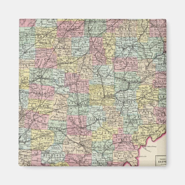 Ohio 6 magnet (Front)