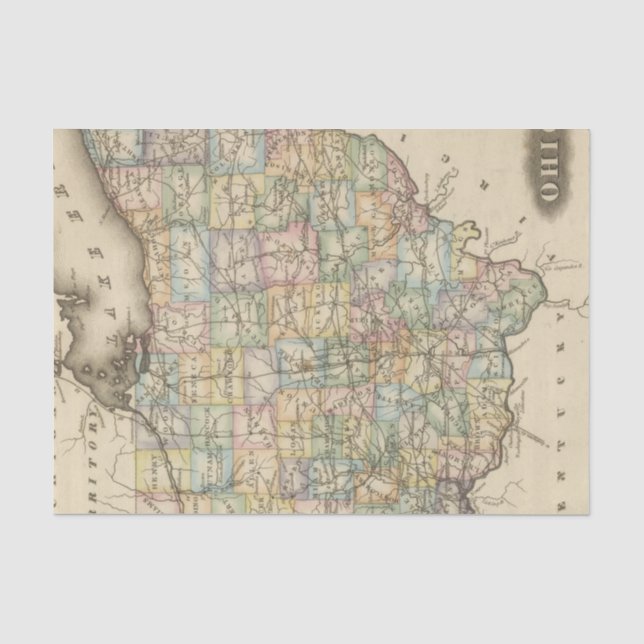 Ohio 8 tissue paper (Front)