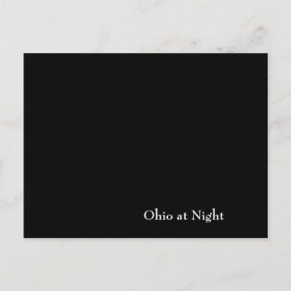 Ohio at Night Postcard