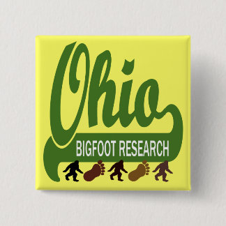 Ohio Bigfoot Research 15 Cm Square Badge