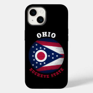 OHIO BUCKEYE STATE FLAG Case-Mate iPhone 14 CASE