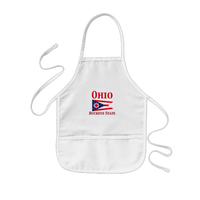 Ohio - Buckeye State Kids Apron (Front)