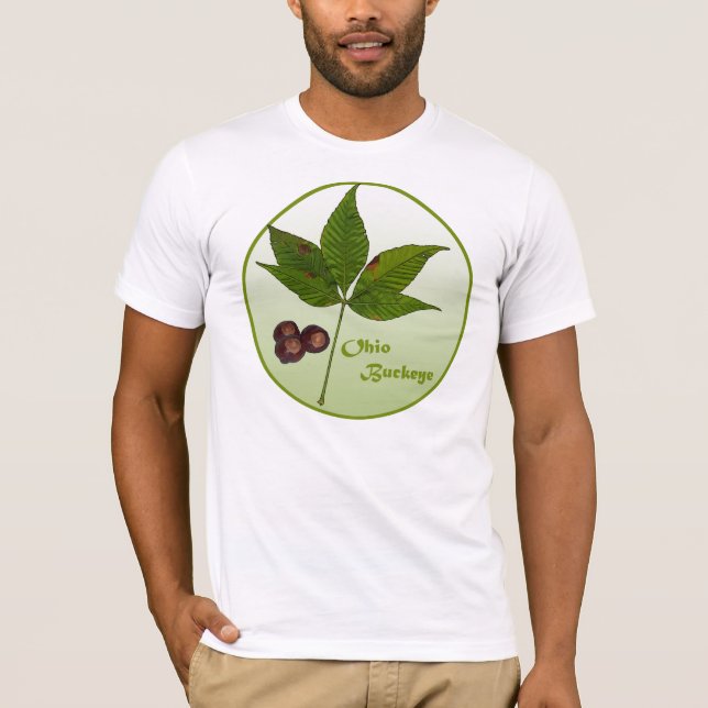 Ohio Buckeye Tree T-Shirt (Front)