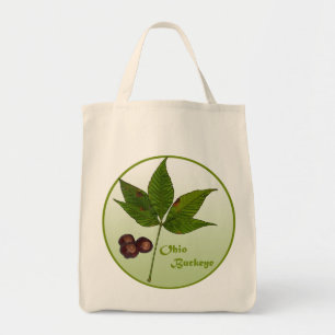 Ohio Buckeye Tree Tote Bag