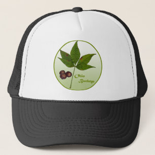 Ohio Buckeye Tree Trucker Hat