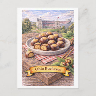 Ohio Buckeyes (American Food Series) Postcard