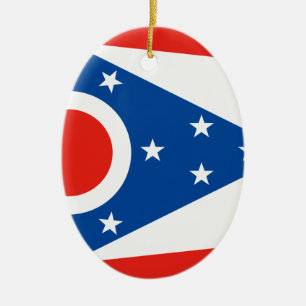 OHIO CERAMIC TREE DECORATION