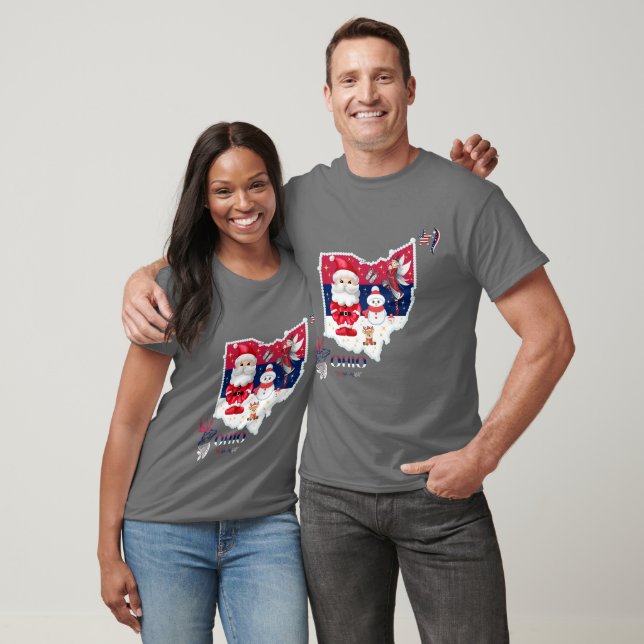 Ohio Christmas T-Shirt (Unisex)