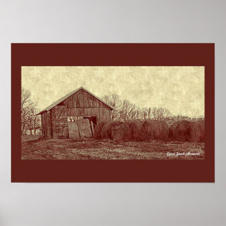 Ohio Covered Bridge Poster