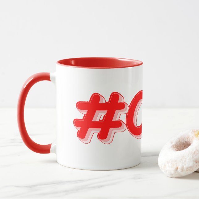 "#Ohio " Cute Design. Buy Now Mug (With Donut)