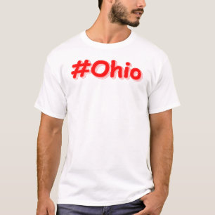 "#Ohio " Cute Design. Buy Now T-Shirt