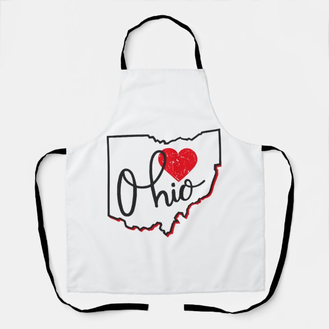 Ohio Day Apron (Front)
