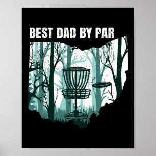 Ohio Disc Golf Dad Cool Ohioan Disc Frisbees Golfi Poster