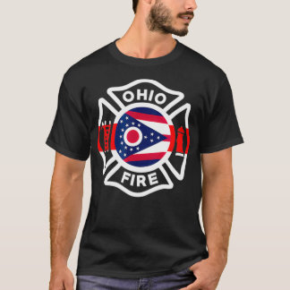 Ohio Fire Department Firefighters Firemen T-Shirt