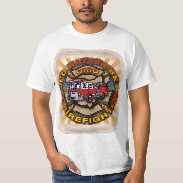 Ohio Fireman  t-shirt (Front)
