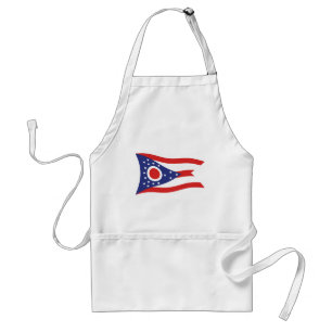 Ohio Flag Apron