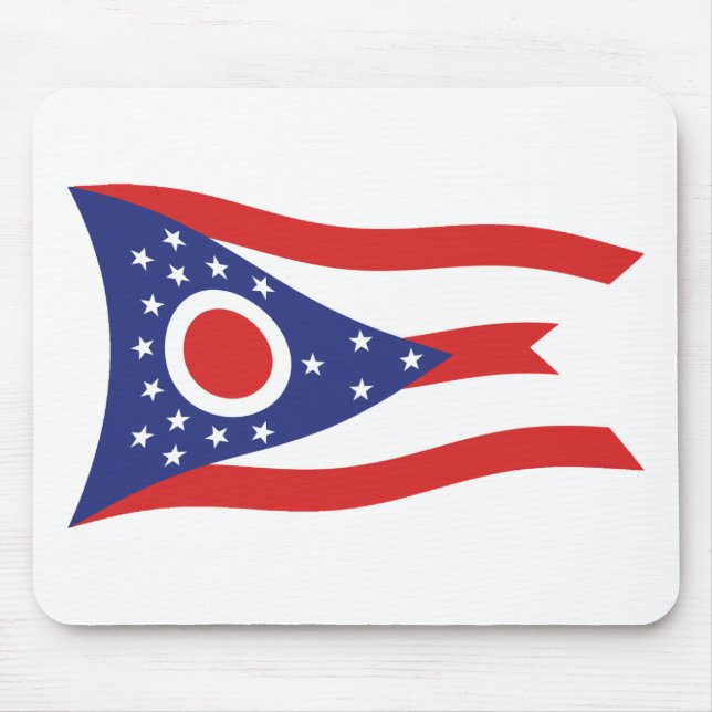 Ohio Flag Mousepad (Front)