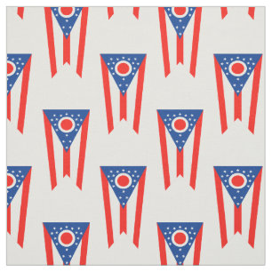 Ohio Flag State Flag Fabric