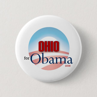 OHIO for Obama 6 Cm Round Badge
