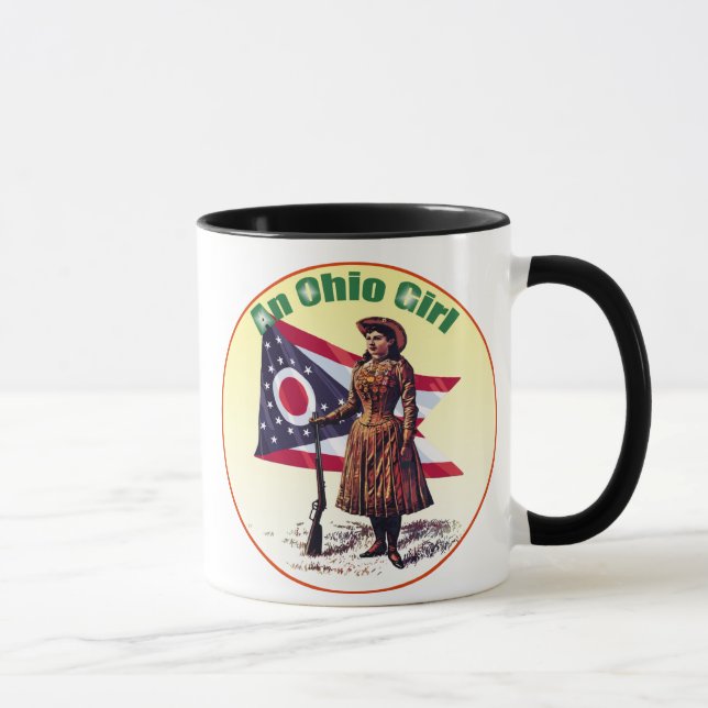 Ohio Girl, Annie Oakley Mug (Right)