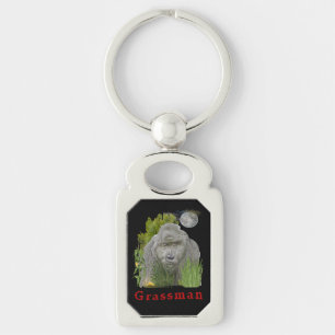 Ohio grass man key ring