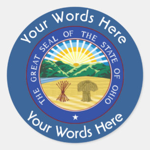 Ohio Great Seal Custom Sticker