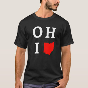 Ohio Home Shape State   T-Shirt