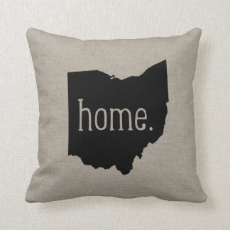 Ohio Home State Throw Pillow