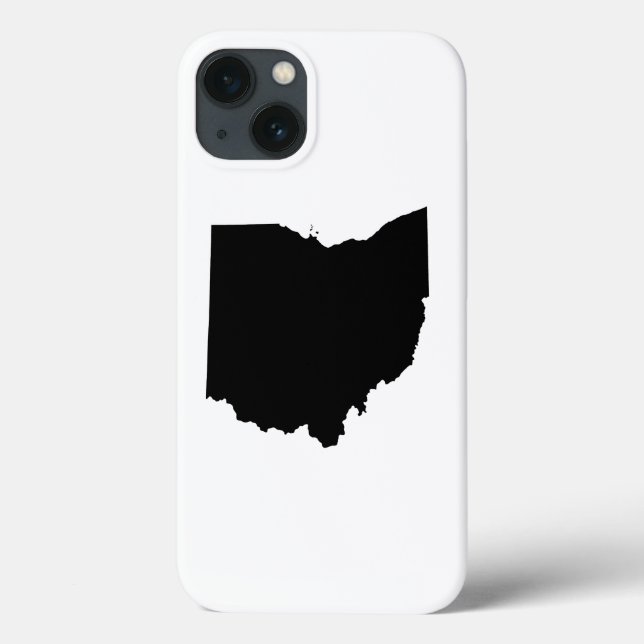 Ohio in Black and White Case-Mate iPhone Case (Back)