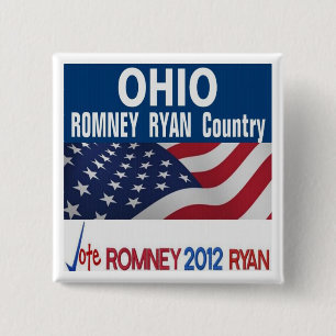 Ohio is Romney Ryan Country Button