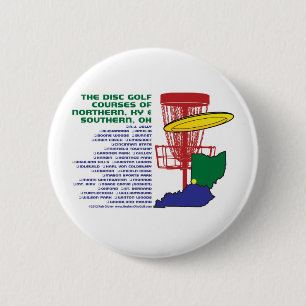 Ohio Kentucky Disc Golf 6 Cm Round Badge