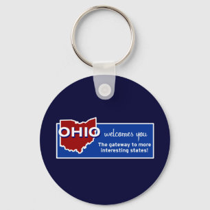 Ohio Key Ring