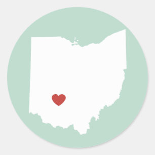 Ohio Love - Customisable Sticker