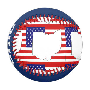 OHIO MAP BASEBALL