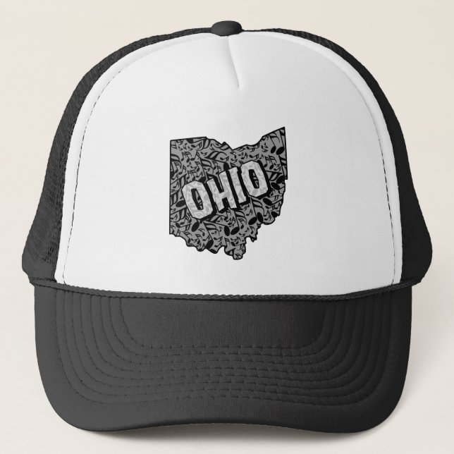 Ohio Music Notes Trucker Hat (Front)